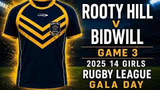 Rooty Hill v Bidwill Game 3 2025 14 Girls Rugby League Gala Day