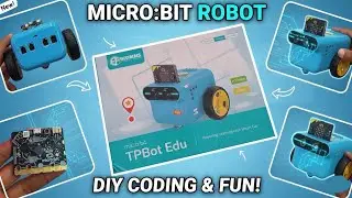ХВАТИТ играть в игры, НАЧНИТЕ программировать! 🤖 Первый детский робот-автомобиль | TPBot EDU Micr...