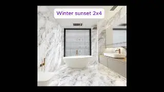 Artistic premium tiles showcase