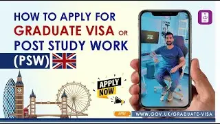 How to apply for Graduate visa || Post Study Work visa (PSW)