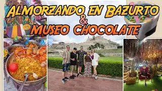 Almorzando en el mercado Bazurto 