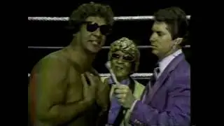 Don Muraco calls Pedro Morales a Hub Cap Thief