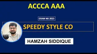 ACCA AAA Speedy style Co (MJ 2025) | Бизнес-риски и ROMM | Автор: Хамза Сиддик