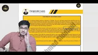 CFAP 2 | Advanced Corporate Laws | Case Study | Soneri Bank | Mannar Siddiqui | UMA