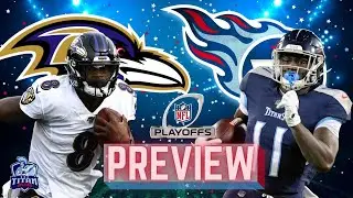 Baltimore Ravens vs Tennessee Titans Predictions | 2021 NFL Playoff Outlook