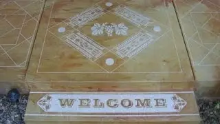 Decorative concrete engraving Concrete Illusions