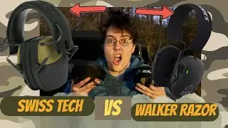 Средство защиты слуха Walker Razor против Swiss Tech!