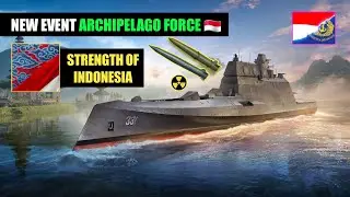 Indonesia-themed Camouflage and DF-12! | Archipelago Force | Modern Warships