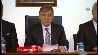 Cumhurbaşkanı Abdullah G&uuml;l 'Erdoğan raki