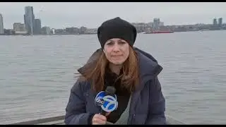 Helicopter crash in the freezing 🥶 Hudson River! Fatalities may be reported.