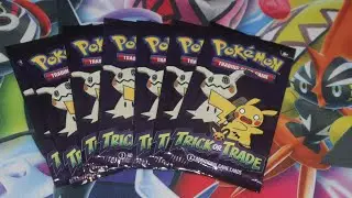 Seven Pokemon Trick or Trade Packs