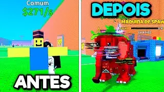 USEI O BUG DA MÁQUINA PARA PEGAR DIVINOS PERFEITOS NO FUJA DO TSUNAMI PARA BRAINROTS