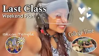 LAST DAY - weekend plan | KOLKATA CYCLONE 😳 | ISKCON Temple Newtown | Mansi Gupta | #vlog | MG400