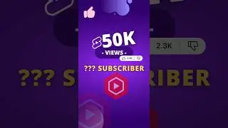 50K Views Par Kitne Subscriber Aate Hai? #YouTubeEarnings #YouTubeIncomeIndia