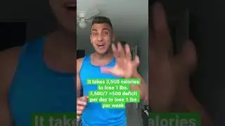 How To Lose 1 Pound Per Week!