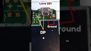 Lava Z61 charging jumper solution #shorts #viral #viralshorts