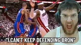 LeBron Fan Reacts To LeBron James FLOP Compilation