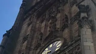 Derby Cathedral abseiling