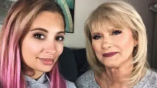 DOING MY MOMS MAKEUP