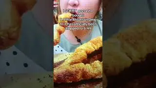 Satisfying Skewer Food Feast and Mountain Dew Price Drop#foodskewer #deepfriedfood