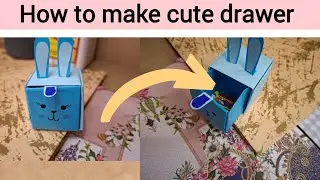 How to make cute diy drawer | DIY drawer |#video#drawer#Subscribeplease