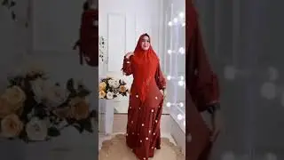 Gamis syari murah bahan berkualitas | model baju gamis terbaru trend 2021/2022