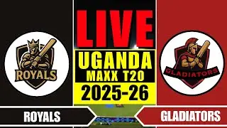 GLADIATORS vs ROYALS LIVE | GLA vs ROY - CRICKEX INFO