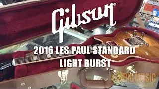 GIBSON | 2016 LES PAUL STANDARD LIGHT BURST |UNBOXING AND DEMO