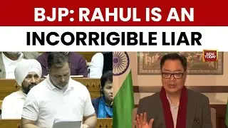 Incorrigible Liar: Kiren Rijiju Slams Rahul Gandhi For 'Hostile Narrative' Against Armed Forces
