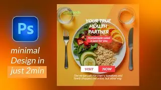 social media add design || Photoshop tutorial