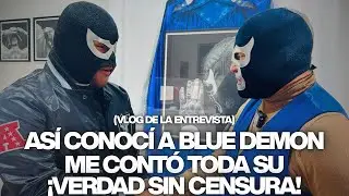 HOW DID BLUE DEMON JR. TREAT ME? | INTERVIEW VLOG