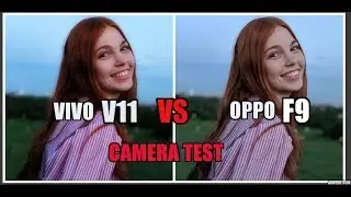 OPPO F9 VS VIVO V11 Camera Comparison, Potrait mode test...