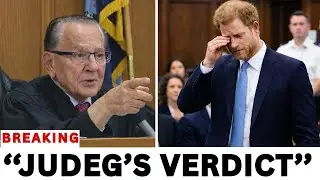 Prince Harry Left in TEARS After High Court Judge CRUSHES His Case..