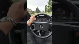 Which Zoom? #old #mercedes #190e #w201 #fyp #shorts #luxury  #gta #automobile #roadtrip #travel
