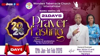 DAY 6 OF 21 DAYS OF THE HAND OF GOD PRAYER AND FASTING || 17TH JANUARY 2026