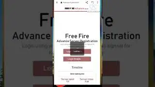Free fire OB35 advance server mein join kare #freefire #viral #shorts