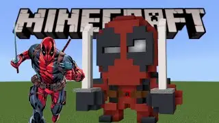 How to build Deadpool in Minecraft