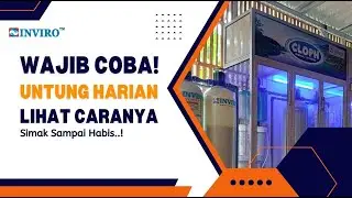 Paket Usaha Isi Ulang Air Minum RO 1000 Gpd Modern🤩.