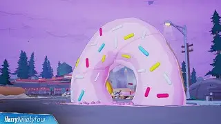 Collect Dangerous Objects Inside of Donut Storms Locations Guide - Fortnite