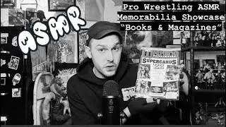 Books & Magazines [asmr] Pro Wrestling Memorabilia Showcase