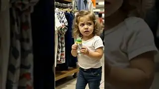 Happy Juice angry cute girl 👧 #happyjuice #baby #funny #shorts