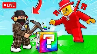 SPARGEM LUCKY BLOCK-URI CU ABONATII PE ROBLOX!