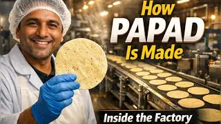 How Papad Is Made in Factory | Inside Modern Papad Manufacturing Process