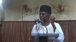 HUDUBAR JUMA'A: A Bugi Jaki a Bugi Taiki Kashi (1) Imam Dr. Idris Abdul'azeez Bauchi