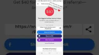 Earn $40 Bonus when you sign up for Rakuten with referral link!