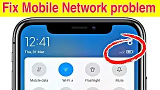Fix All Mobile network problem solved/Mi redmi network problem solution/weak network signal problem