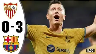 Bar&ccedil;a vs S&eacute;ville [3-0] : R&eacute;sum&eacute; LEWANDOWSKI, Raphinha, &Eacute;ric. Gavi master-class