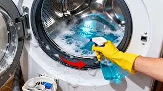 Washing Machine Deep Cleaning &ndash; Remove Bad Odor & Smell | Drum, Filter, Tray & Pipe Full Guide