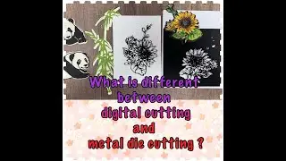 What is different between digital cutting and metal die cutting? Free PNG file LK322