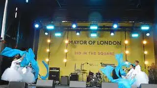 Grace And Poise Academy Ballet School Performing At The London Eid Celebrations,Traf Square,2022